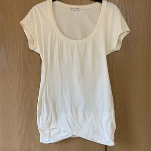 James Perse xs cream top